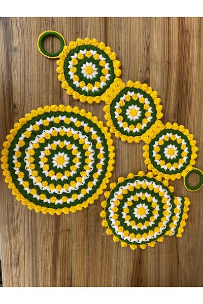 Öztürk Dowry and Bath Washcloth Set Set of 3.