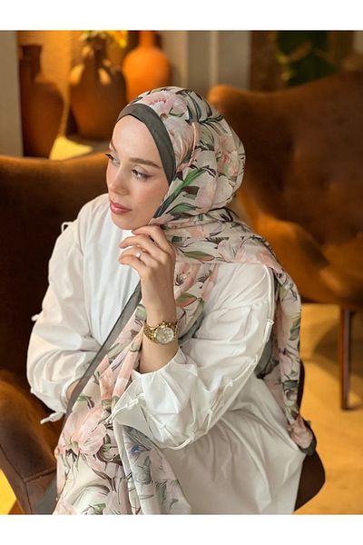 Tesettür Diyarı Seta Pattern Lina Shawl