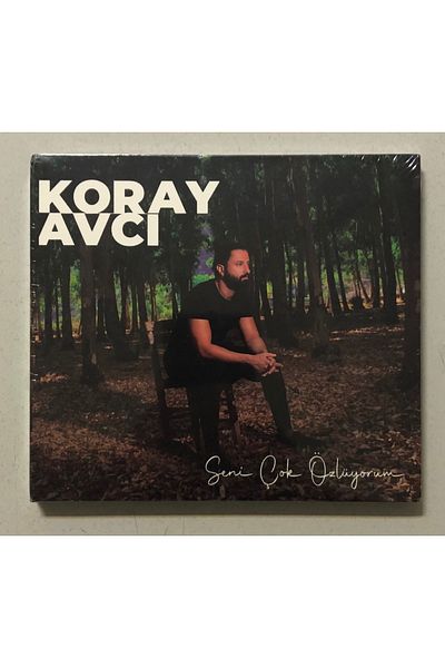 DokuzSekiz Koray Avcı I Miss You so Much Cd (Zero Original Period Print Cd in Gelatin)
