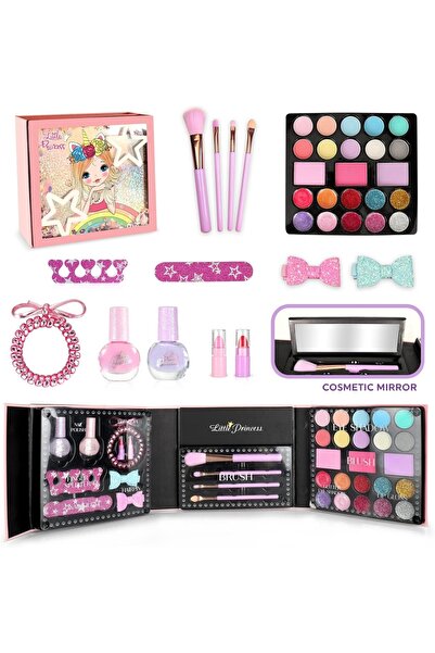 Toy Set de machiaj și accesorii pentru copii - Gamă largă de culori și ustensile