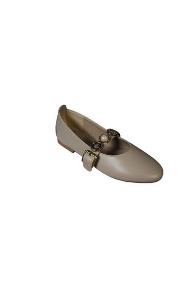 Yaz Kış Ayakkabı Yazkiş Women's Black Skin Over-The-Skin Money Printed Scarf Ballerinas