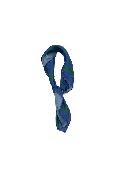 nazipek Soft Fabric Polka Dot Cotton Bandana Scarf 50X50Cm
