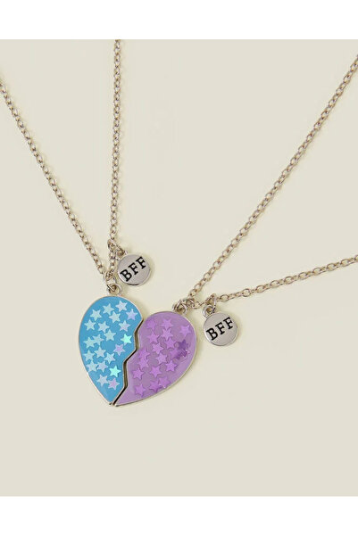 Accessorize Best Friend Kolye Kalp Kız Çocuk