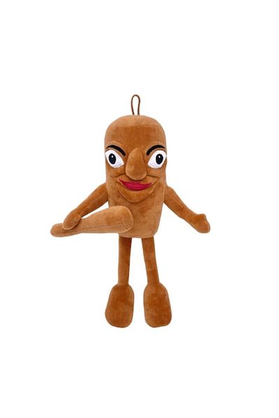 LEIBOO Plush Toy with Hanger, Model Wooden Man Tung Tung Tung Sahur