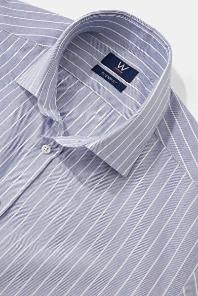 W Collection Dark Blue Long Sleeve Shirt