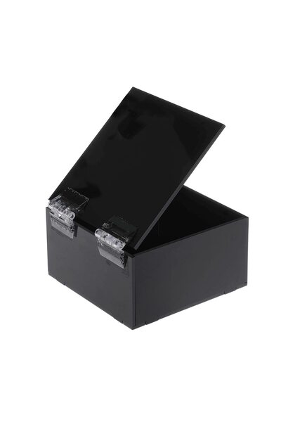 Lamsit Ibdaa صندوق أكريليك - صندوق فلورسنت بمفصلات - مجوهرات ومقتنيات (10 × 1...