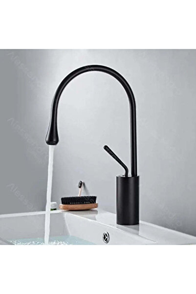 KORMAN TECHNIK Baterie Lavoar, Alama Sanitara, Negru, WZY/327/B