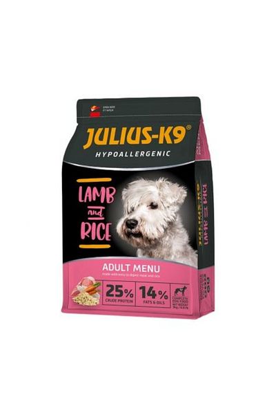 Julius K9 Julius K 9 Adult - Premium Dry Food, Hypoallergenic - Lamb and Rice - 12 kg