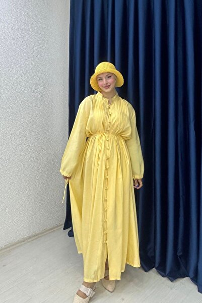 lurex moda Boydon Buttoned Dress