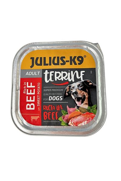 Julius K9 Julius K 9 Dog - Terina cu vita si cartofi dulci - 150 g