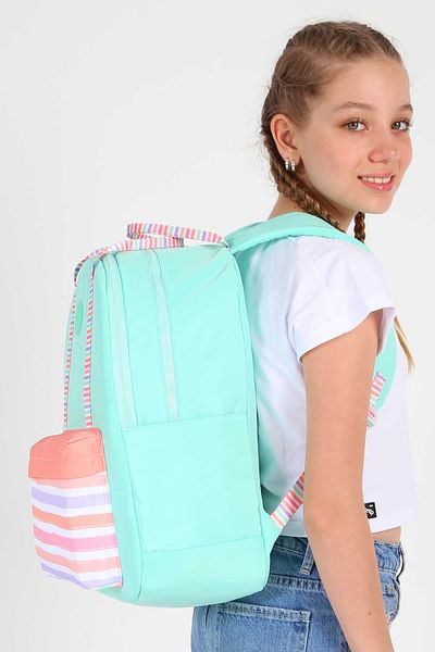 ELATAE Waterproof Fabric Girl's Multi-Eye Orthopedic Back School Bag K1767