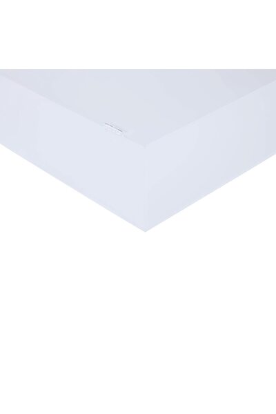 Lamsit Ibdaa Acrylic Box - Fluorescent Box with Hinges - Jewelry & Collectibles (20x20x8 cm, White)