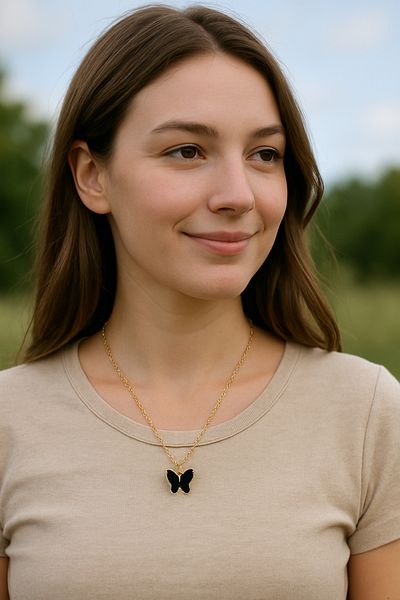 Hazard Wings of the Night Necklace