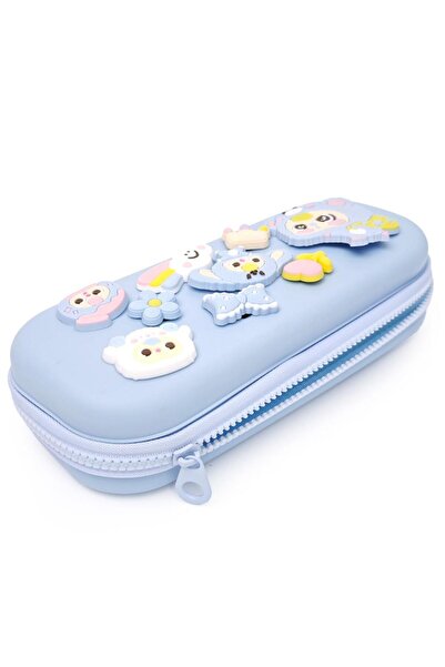 DNS Etui penar fete scoala, 1 fermoar, neechipat, Big head baby repozitionabi...