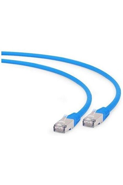 Gembird Cablu FTP PP6A-LSZHCU-B-1.5M, Patchcord, CAT.6a, 1.5 m (Albastru)