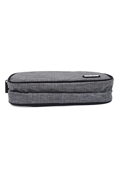 DNS Boys' school bag, 2 compartments, unequipped, Black Ant, gray H1813