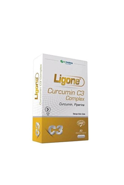 Rcfarma Ligone Curcumin C3 Complex 30 Bitkisel Kapsül