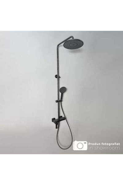 OEM Coloana Dus, Alama Sanitara, Negru, 9810H