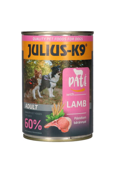 Julius K9 Julius K 9 Dog - Pateu cu miel - 400 g
