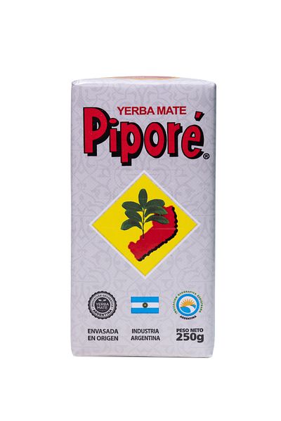 PİPORE Yerba Mate White Packet Despalada Organic Original 250g