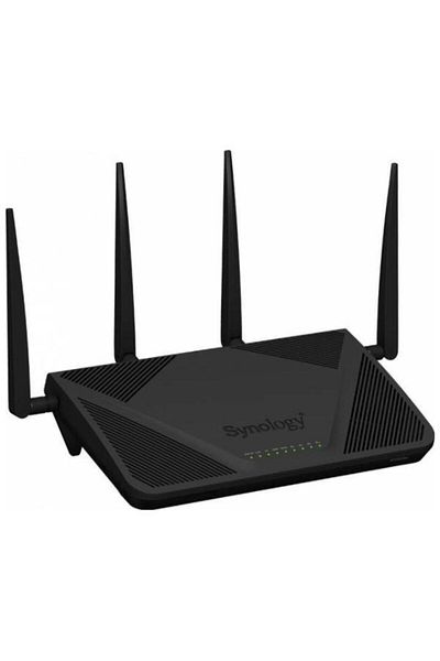 SYNOLOGY Router Wireless RT2600ac, Gigabit, Dual Band, 2600 Mbps, 4 Antene Externe (Negru)