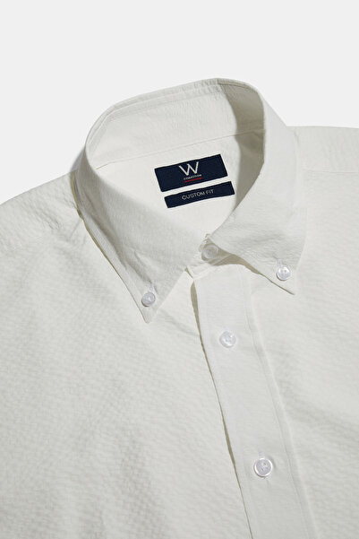 W Collection White Short Sleeve Shirt