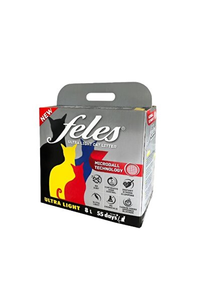 FELES Ultra Light Kedi Kumu 8 Lt
