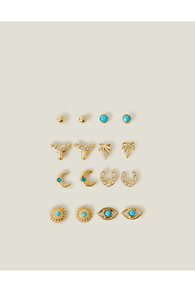 Accessorize Beach Küpe Set X 8