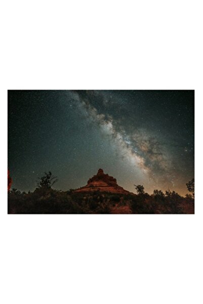 OEM Pictură pe pânză, „Rugăciune sub cerul înstelat”, 70 x 50cm