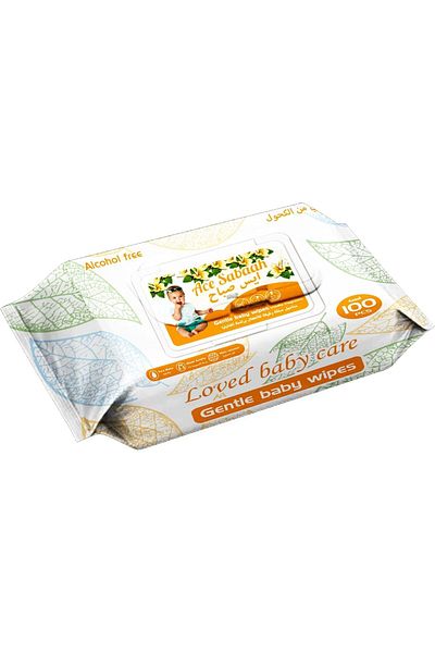 Ace Sabaah Baby Wet Wipes 100 sheets Mild Vanilla Scent Pack of 3