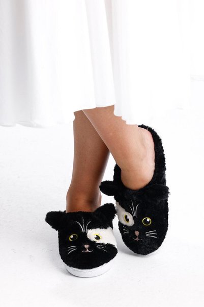 shoemio Caty Plush Women's House Slippers