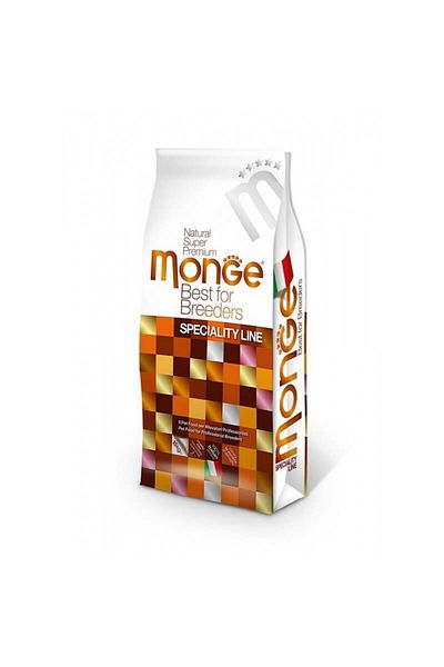 Monge Breeder Superpremium Puppy & Junior All Breeds - Lamb & Rice - 15 kg