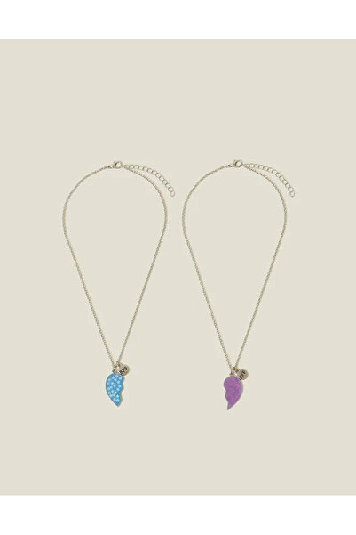 Accessorize Best Friend Kolye Kalp Kız Çocuk