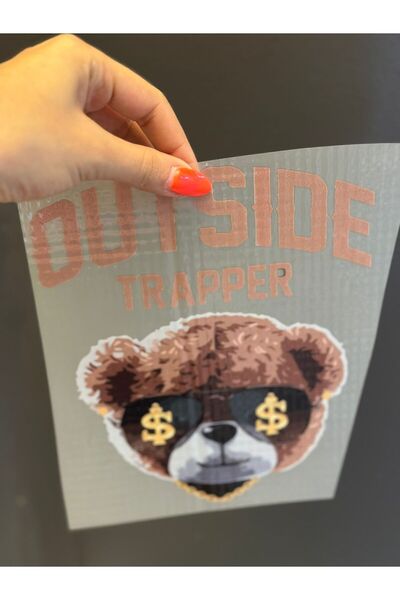 Gönülden Tasarım ACASA DE STAMPARE DE TRANSFER DE OCHELARI CARE SE ADESĂ LA FIER DE FIER 20X16 CM