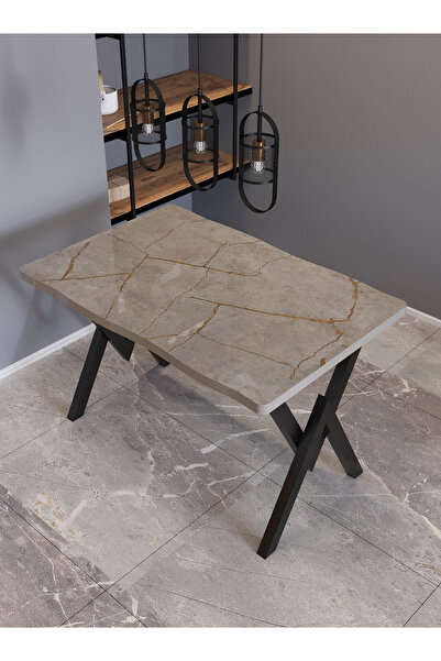 Avenza Furniture MUTFAK MASASI 80*120 SUNTALAM KÜTÜK GÖRÜNÜMLÜ MUTFAK MASASI