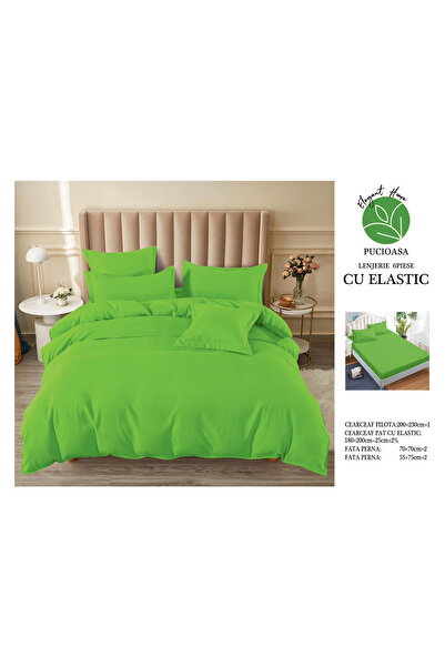 FIONNA.RO Finet Bed Linen With Elastic UNI - Green