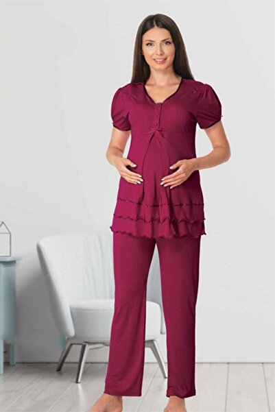 ByLohusa Effortt Cherry trudnička pidžama set