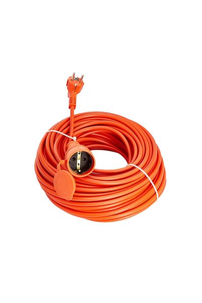 Bylion Copper Cable 3x1.5 10M with Plug and Coupler