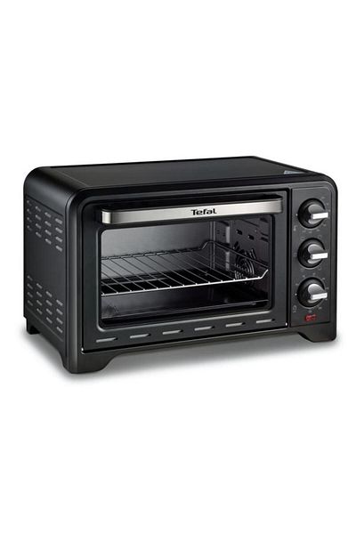 TEFAL OF444834 Convection Oven, 19L, 240°C, 1380W, 6 Programs (Black)