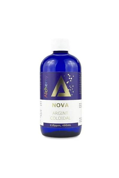 Aghoras Argint Coloidal Nova 110ppm Alchemy, 480ml,
