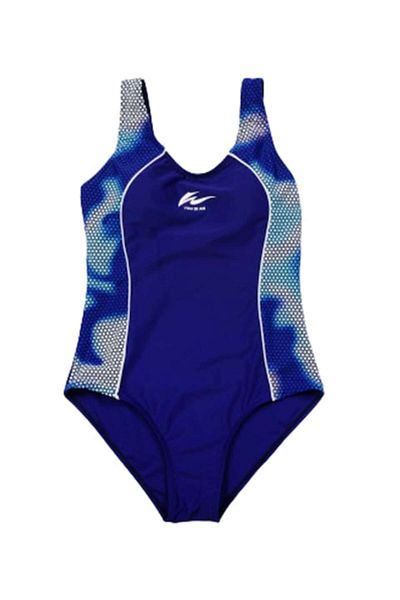 Mixbo One Piece Swimsuit Navy Blue, Mixbo, size S