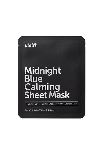 Dear Klairs Masca calmanta cu carbune de bambus dear, Klairs Midnight Blue 25ml
