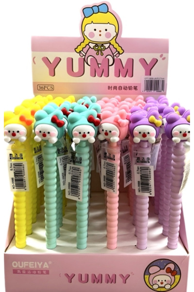 Modellino 36 Adetli Paket Toptan 9988 No Yummy Kızlar 07 Uçlu Versatil Kalem