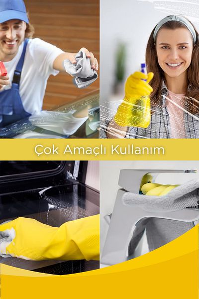 GRİMOR Life 2 Pieces of 15 Rolls 100% Microfiber Multi-Purpose Cleaning Cloth - Economical and Practical Hygiene