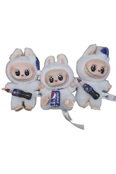 OEM Plush Toy LaBubu Beverage, 15 cm, White, Bimbimbo