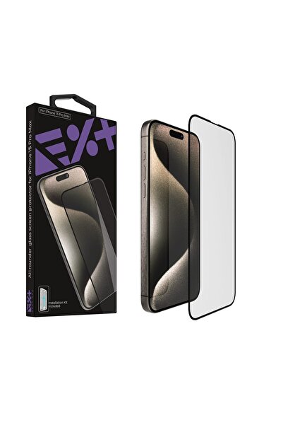 NOA Folie de protectie din sticla All-rounder pentru iPhone 15 Pro Max