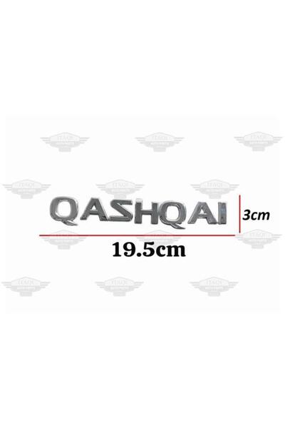 İthal Yazı Qashqai 07-13 Arka (Qashqai Yazısı)