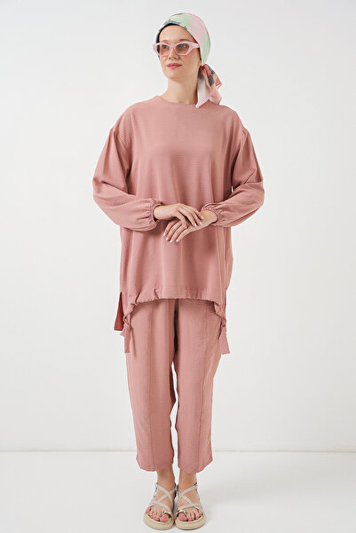 Bigdart 6682 Tunik Pantolon İkili Takım - Somon
