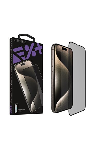 NOA Folie de protectie din sticla Privacy pentru iPhone 15 Pro Max (2023)