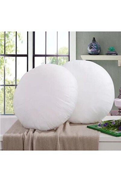 jn junenext 1 Adet Kırlent Kılıfı Iç Yastığı Yuvarlak 40 Cm 350 gr Boncuk İç ...